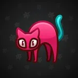 Scared Cat #2504 Scared Cat #2504