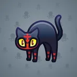 Scared Cat #2582 Scared Cat #2582