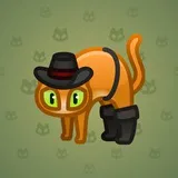 Scared Cat #2598 Scared Cat #2598