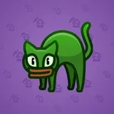 Scared Cat #2633 Scared Cat #2633