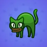 Scared Cat #2719 Scared Cat #2719