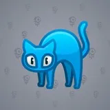 Scared Cat #2746 Scared Cat #2746