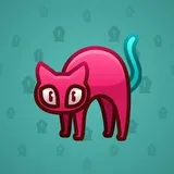 Scared Cat #2773 Scared Cat #2773