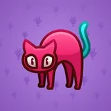 Scared Cat #2814 Scared Cat #2814