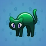 Scared Cat #2855 Scared Cat #2855