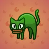 Scared Cat #2908