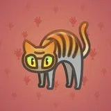 Scared Cat #2958
