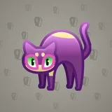 Scared Cat #2970 Scared Cat #2970