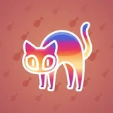Scared Cat #3011 Scared Cat #3011