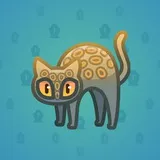 Scared Cat #3034 Scared Cat #3034
