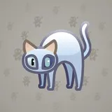 Scared Cat #3061 Scared Cat #3061
