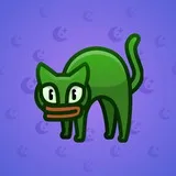 Scared Cat #3099 Scared Cat #3099