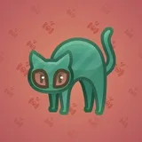 Scared Cat #3109 Scared Cat #3109