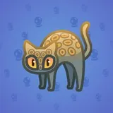 Scared Cat #3119 Scared Cat #3119