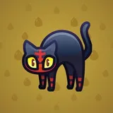 Scared Cat #3170 Scared Cat #3170