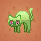 Scared Cat #3224 Scared Cat #3224