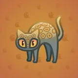 Scared Cat #3232 Scared Cat #3232