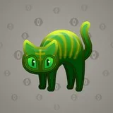 Scared Cat #3275 Scared Cat #3275