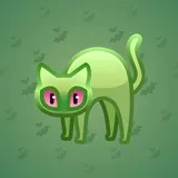 Scared Cat #3287 Scared Cat #3287