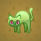 Scared Cat #3302 Scared Cat #3302