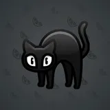 Scared Cat #3341 Scared Cat #3341