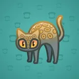 Scared Cat #3357 Scared Cat #3357