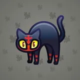 Scared Cat #3424 Scared Cat #3424