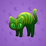 Scared Cat #3453 Scared Cat #3453