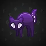 Scared Cat #3490 Scared Cat #3490