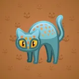 Scared Cat #3508 Scared Cat #3508