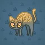Scared Cat #3543 Scared Cat #3543