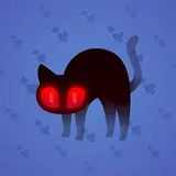 Scared Cat #3565 Scared Cat #3565