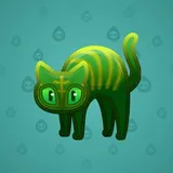 Scared Cat #3595 Scared Cat #3595