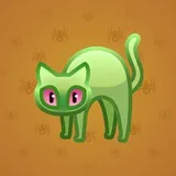 Scared Cat #3625 Scared Cat #3625