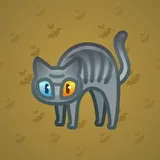 Scared Cat #3633