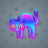 Scared Cat #3635 Scared Cat #3635