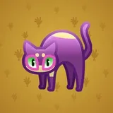 Scared Cat #3641 Scared Cat #3641