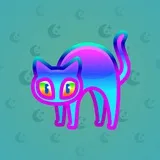 Scared Cat #3649 Scared Cat #3649