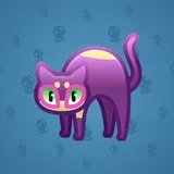 Scared Cat #3674 Scared Cat #3674