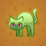 Scared Cat #3728 Scared Cat #3728