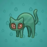 Scared Cat #3738 Scared Cat #3738