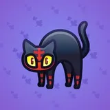 Scared Cat #3752 Scared Cat #3752