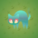 Scared Cat #3773