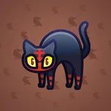 Scared Cat #3798 Scared Cat #3798