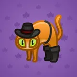 Scared Cat #3809 Scared Cat #3809