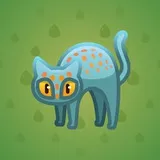 Scared Cat #3847 Scared Cat #3847