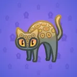 Scared Cat #3923 Scared Cat #3923