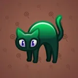 Scared Cat #3976 Scared Cat #3976