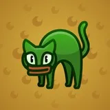 Scared Cat #3994 Scared Cat #3994