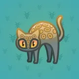 Scared Cat #4022 Scared Cat #4022